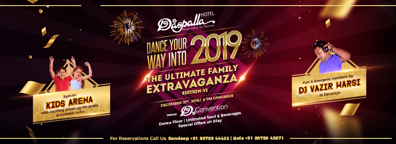 Plan your New Year Eve Parties In Hyderabad 2018-19, Hyderabad, Telangana, India