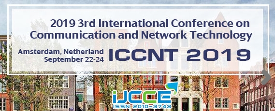 2019 3rd International Conference on Communication and Network Technology (ICCNT 2019), Amsterdam, Noord-Holland, Netherlands