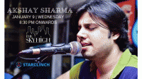 Akshay Sharma - Performing LIVE at 'The Sky High' Ansal Plaza