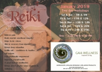 Reiki - January 2019 Workshops