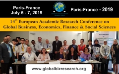 14th European Academic Research Conference on Global Business, Economics, Finance & Social Sciences, Paris, France