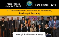 12th International Conference on Education, Teaching & Learning, Paris, France
