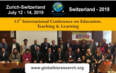 13th International Conference on Education, Teaching & Learning, Zurich, Zürich, Switzerland