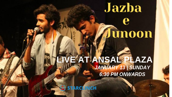 Jazba-e-Junoon Performing LIVE At 'ANSAL PLAZA MALL' ANDREWS GANJ, South Delhi, Delhi, India