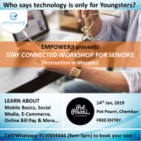 Stay Connected Workshop for seniors