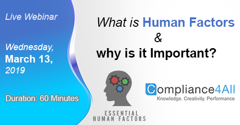 What is Human Factors and why is it Important?, Fremont, California, United States