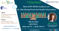 New 2019 HIPAA Guidance on De-Identifying Protected Health Information
