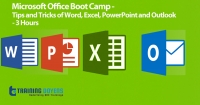 Webinar Training on Microsoft Office Boot Camp - Tips and Tricks of Word, Excel, PowerPoint and Outlook - 3 Hours