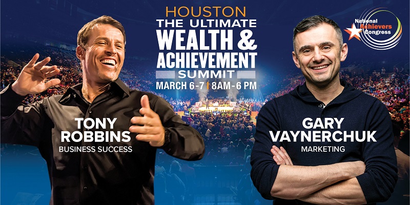Tony Robbins & Gary Vaynerchuk Live! Houston, Houston, Texas, United States