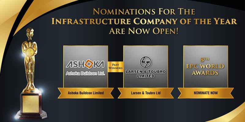 Nominations For The Infrastructure Company Of The Year Are Now Open!, New Delhi, Delhi, India