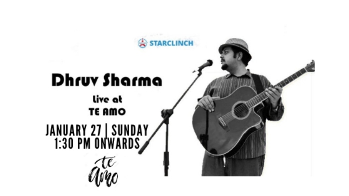 Dhruv Sharma - Performing LIVE at Te Amo, Ansal Plaza, South Delhi, Delhi, India