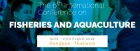The 6th International Conference on Fisheries and Aquaculture 2019