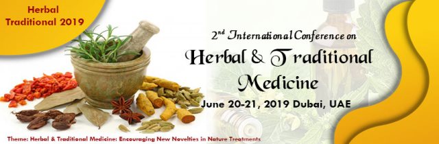 2nd International Conference on Herbal & Traditional Medicine, Dubai, United Arab Emirates