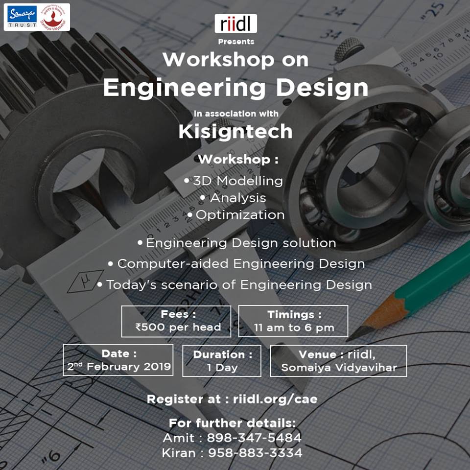 Workshop on Engineering Design, Mumbai, Maharashtra, India
