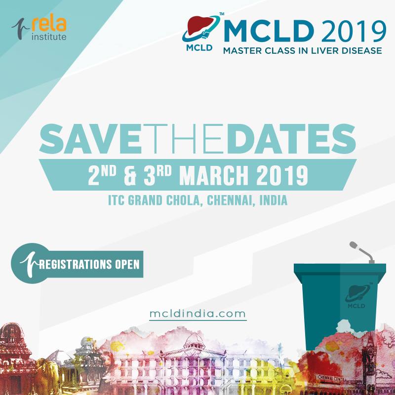 MCLD 2019 Conference on Metabolic Liver DIsease and Syndrome, Chennai, Tamil Nadu, India