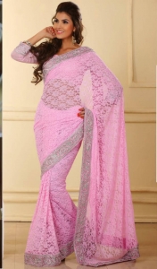 Buy Net sarees online from Mirraw.
