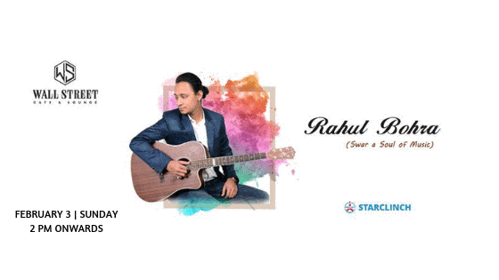 Rahul Bohra (Swar A Soul Of Music) - Performing LIVE at Cafe Wall Street, Central Delhi, Delhi, India