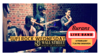 BURANS - Performing LIVE at 'Cafe Wall Street C.P.