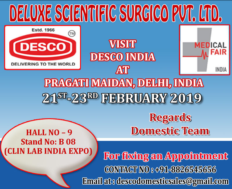 Medical Fair 2019, New Delhi, Delhi, India