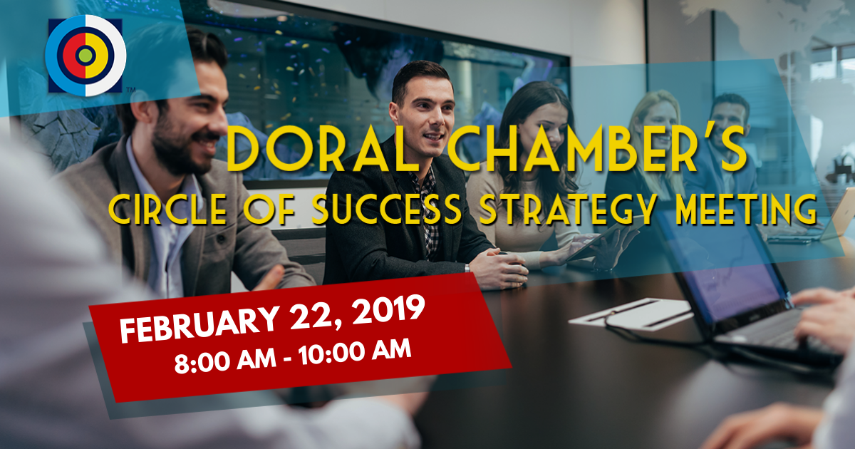 Doral Chamber of Commerce's Circle of Success Strategy Meeting, Miami-Dade, Florida, United States