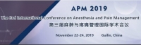 The 3rd International Conference on Anesthesia and Pain Management (APM 2019)