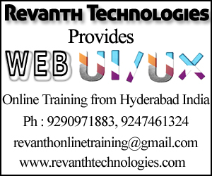 UI Development online training in Hyderabad India, Hyderabad, Telangana, India