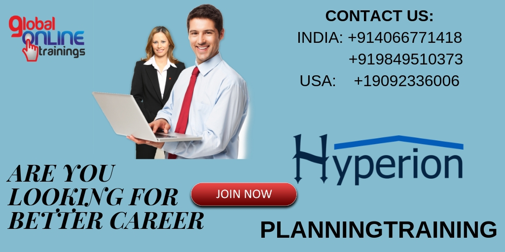 Hyperion Planning Training | Hyperion Planning Online Training, Hyderabad, Telangana, India