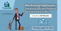 Mentoring Employees - Unlocking Efficient Potential. An Investment or Not?