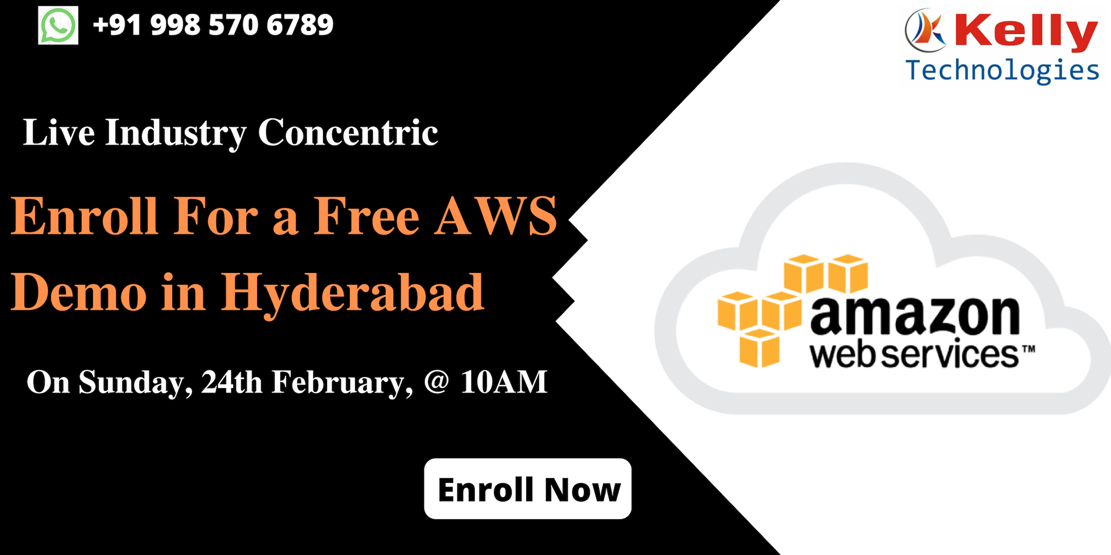Attend Free Demo On AWS Training-Interact With The AWS Experts By Attending Free Demo On AWS Scheduled On 24th Feb 10 AM, Hyderabad, Hyderabad, Telangana, India