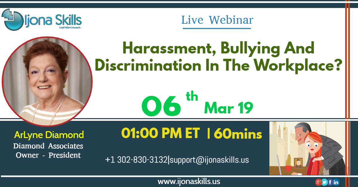 Harassment, Bullying And Discrimination In The Workplace?, Middletown, Delaware, United States