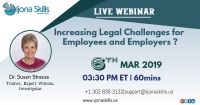 Increasing Legal Challenges for Employees and Employers ?