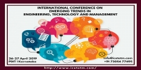 International Conference on Emerging trends in Engineering, Technology and Management (ICETETM-2019)