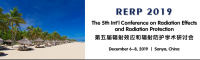 The 5th Int'l Conference on Radiation Effects and Radiation Protection (RERP 2019)