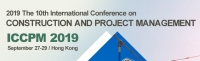 2019 The 10th International Conference on Construction and Project Management (ICCPM 2019)