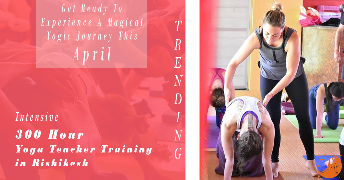 300 Hour Yoga Teacher Training in Rishikesh RYS300 (April), Rishikesh, Uttarakhand, India