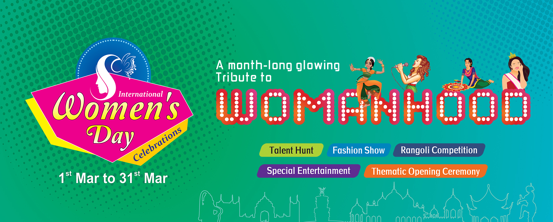 Women's Day 2019 Celebrations at Ramoji Film City, Hyderabad, Telangana, India