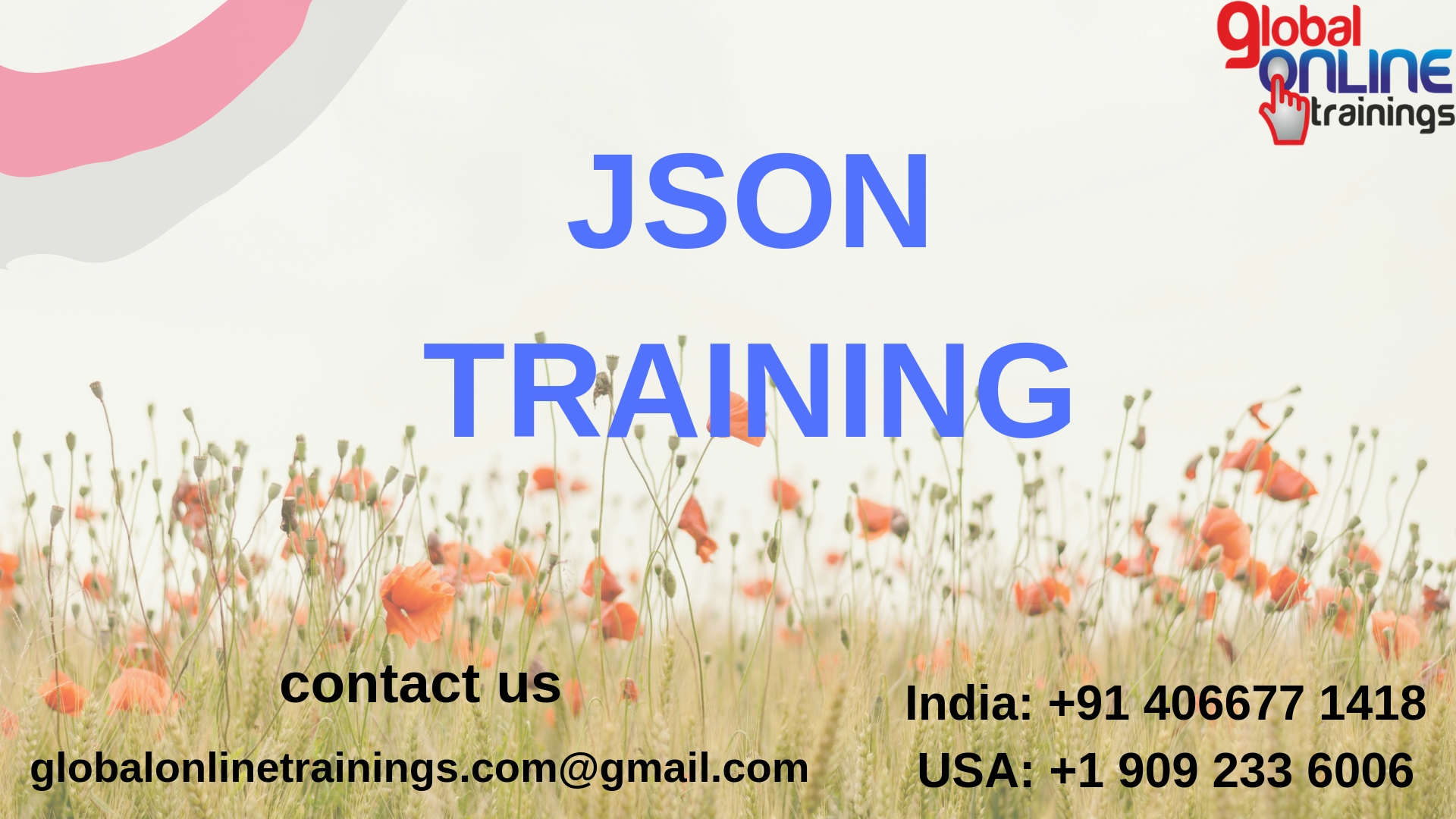 Json training | JavaScript Object Notation online job support from India, Hyderabad, Andhra Pradesh, India