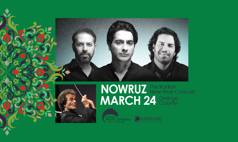 Nowruz Concert with Homayoun Shajarian & the Pournazeri Brothers, Orange, California, United States