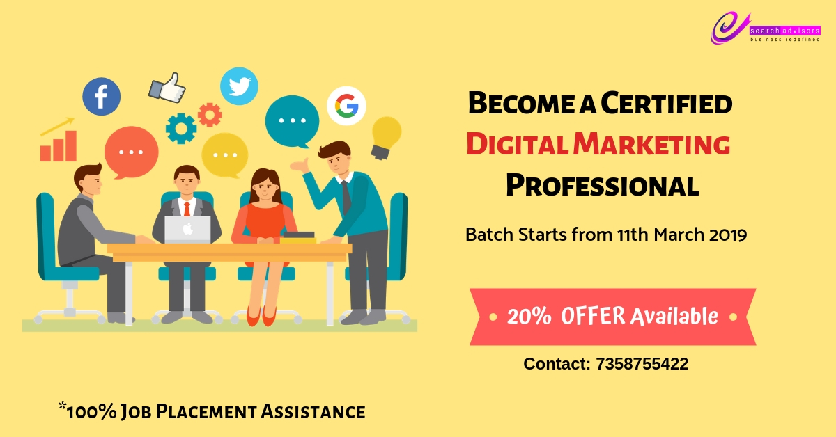 Become a Certified Digital Marketer, Chennai, Tamil Nadu, India