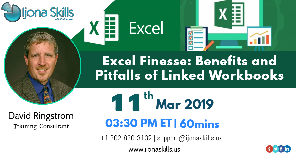 Excel Finesse: Benefits and Pitfalls of Linked Workbooks, Middletown, Delaware, United States