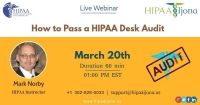 How to Pass a HIPAA Desk Audit