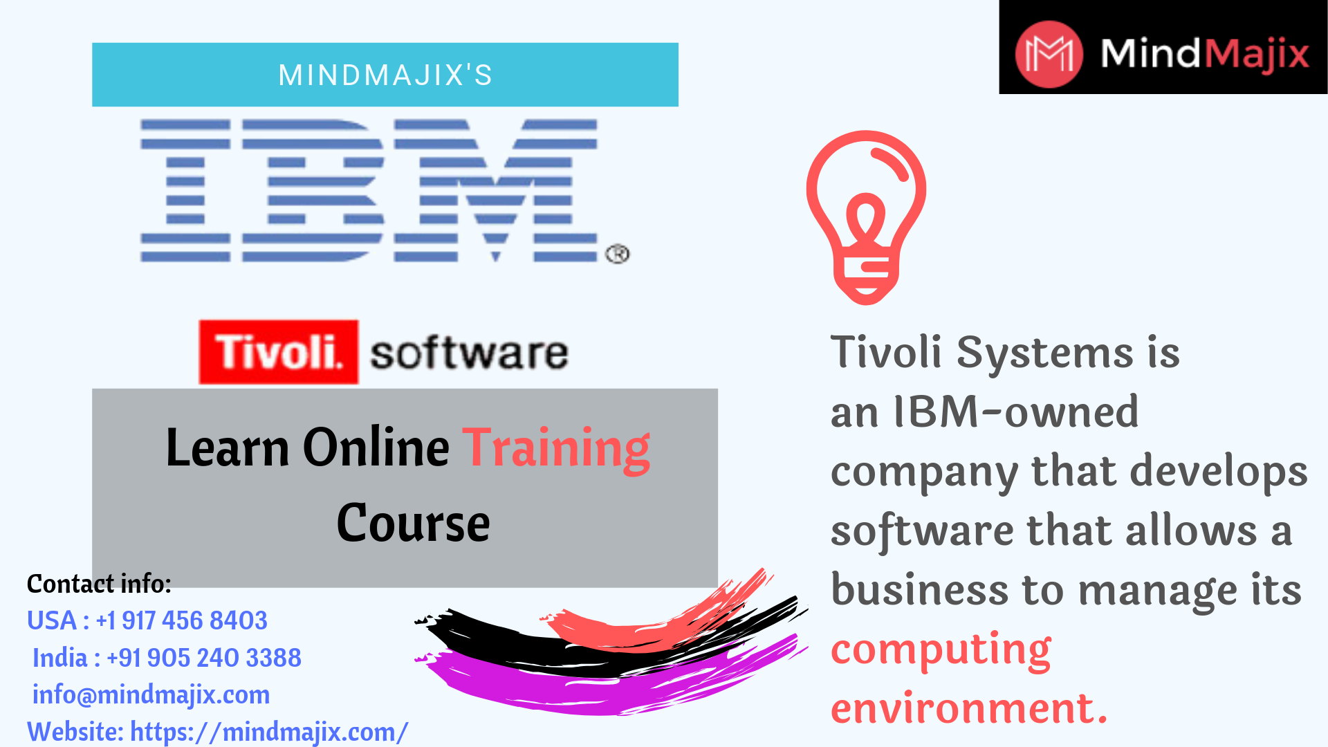 Enhance Your Career with IBM Tivoli Online Training Course, New York, United States