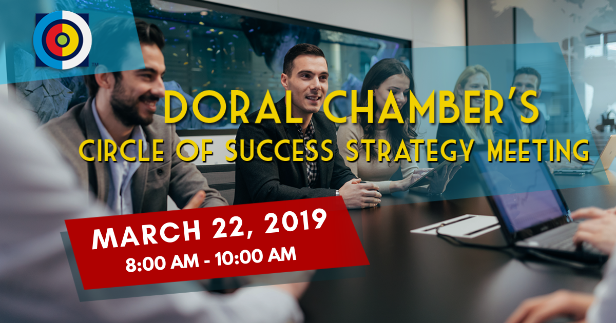 Doral Chamber of Commerce's Circle of Success Strategy Meeting, Miami-Dade, Florida, United States