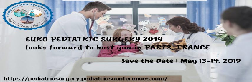Euro Pediatric Surgery 2019, Paris, France, France