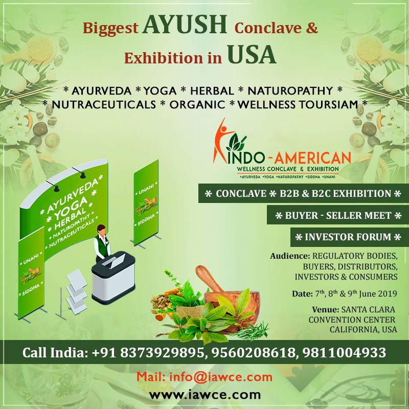 Indo American Wellness Conclave & Exhibition 2019 | 2nd Edition, Santa Clara, California, United States