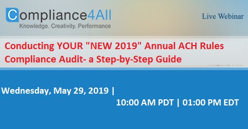 Annual ACH Rules Compliance Audit- a Step-by-Step Guide, Fremont, California, United States