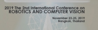 2019 The 2nd International conference on Robotics and Computer Vision (ICRCV 2019)