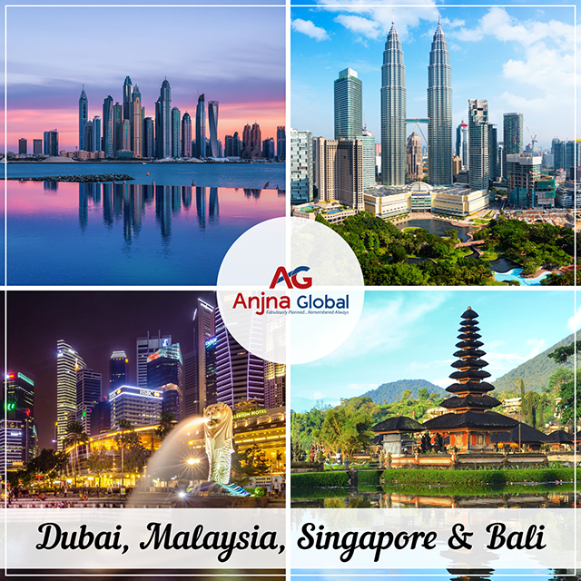 DMC of Dubai, Singapore, Malaysia and Bali - AnjnaGlobal, Gurgaon, Haryana, India