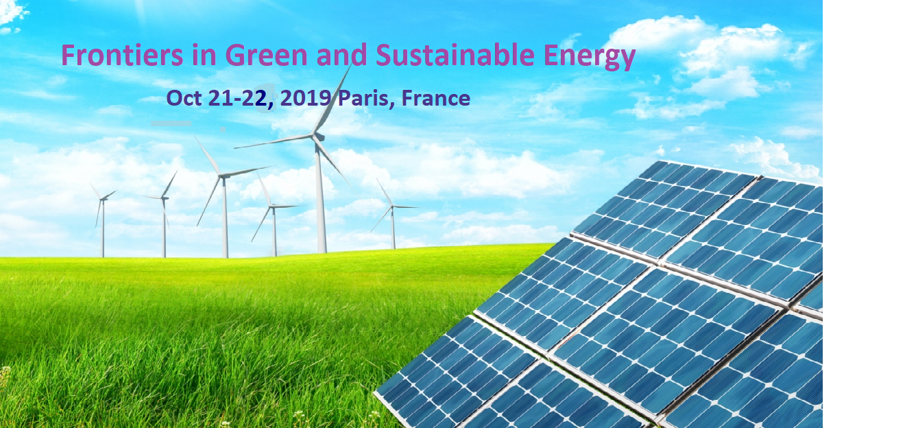 Frontiers in Green and Sustainable Energy, Brussels, Anvers, Belgium