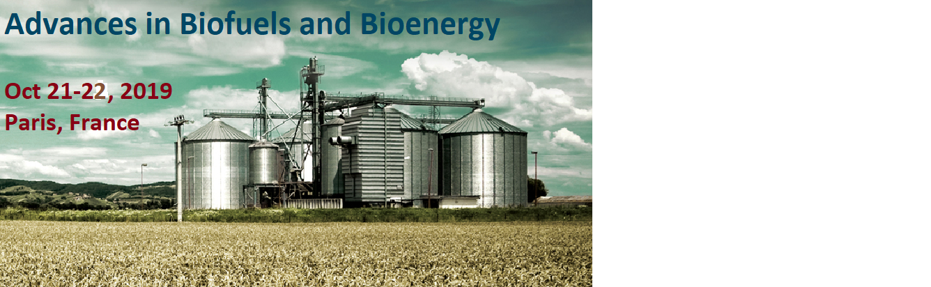 Advances in Biofuels and Bioenergy, Brussels, Belgium
